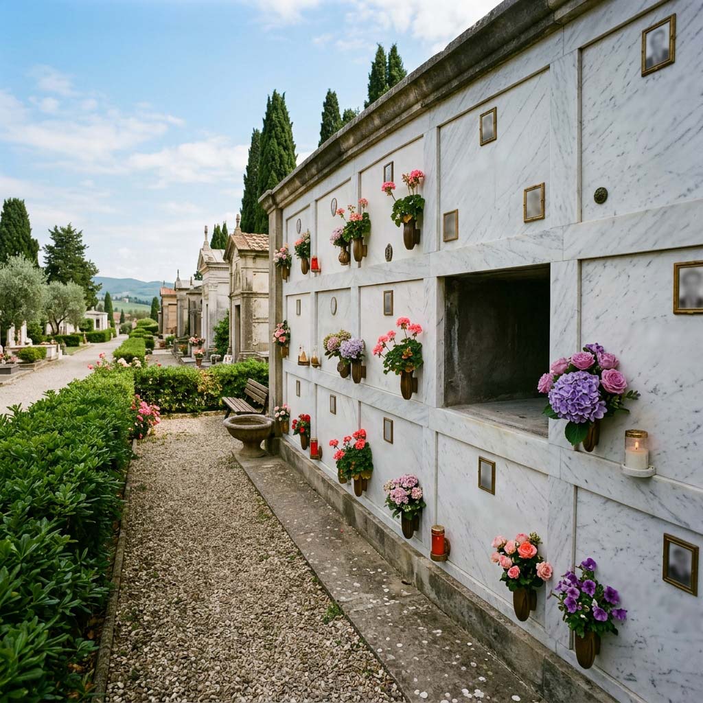 Inumazione e tumulazione a Sirmione